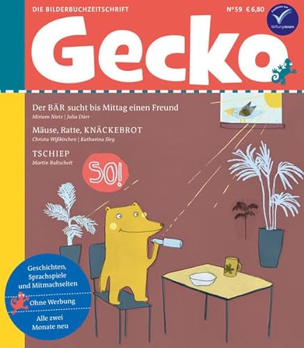 Gecko Kinderzeitschrift Band 59: Die Bilderbuch-Zeitschrift